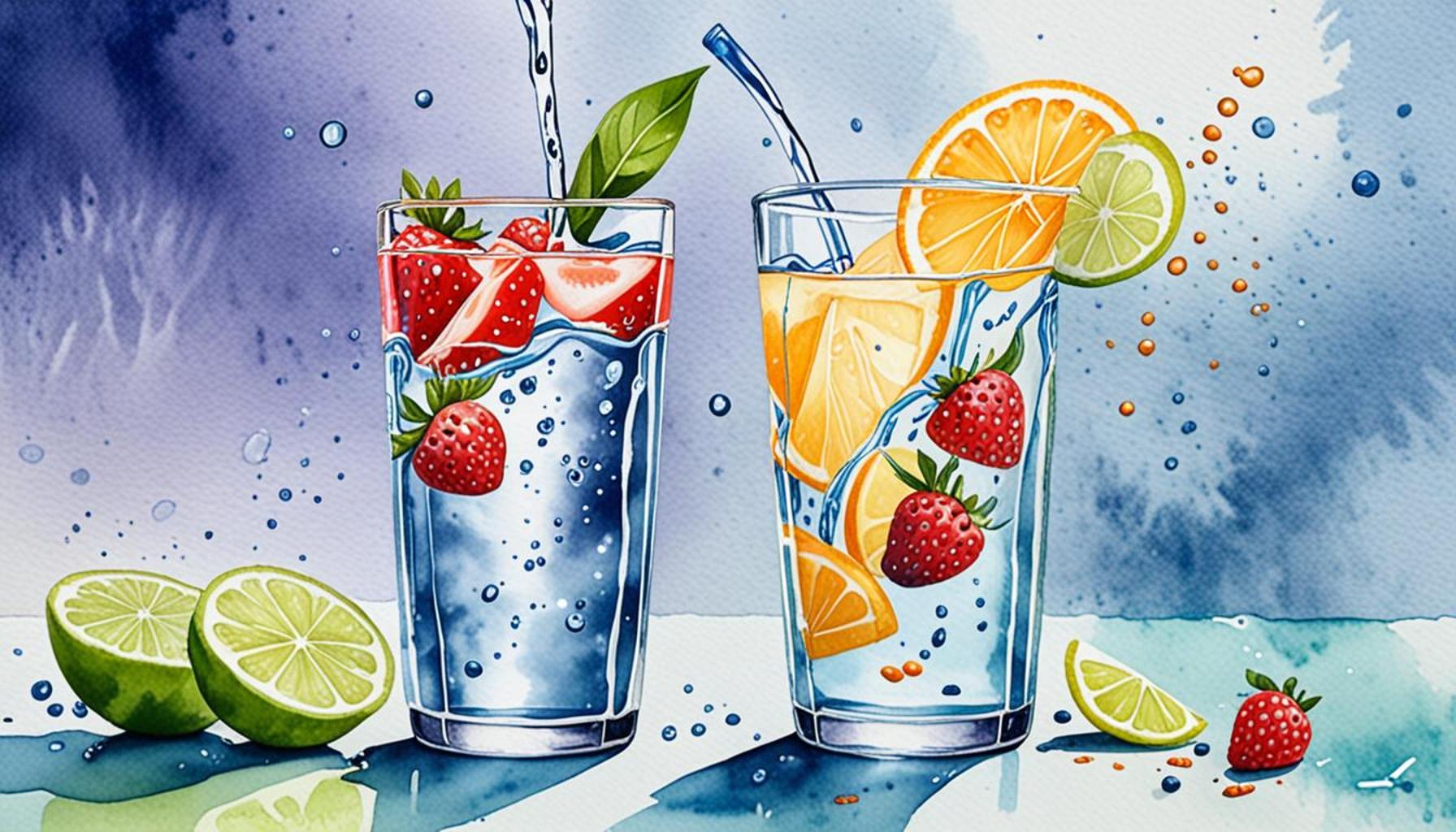 The Importance of Hydration in Balanced Nutrition: How Water and Healthy Drinks Contribute to Well-Being